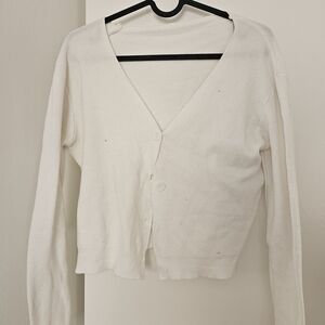 YesStyle Classic Cream Cardigan